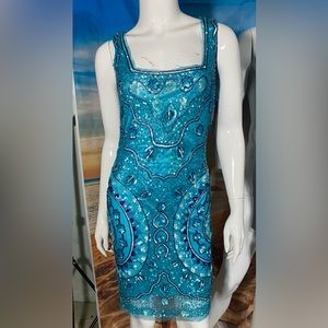 Aidan Mattox beaded dress
